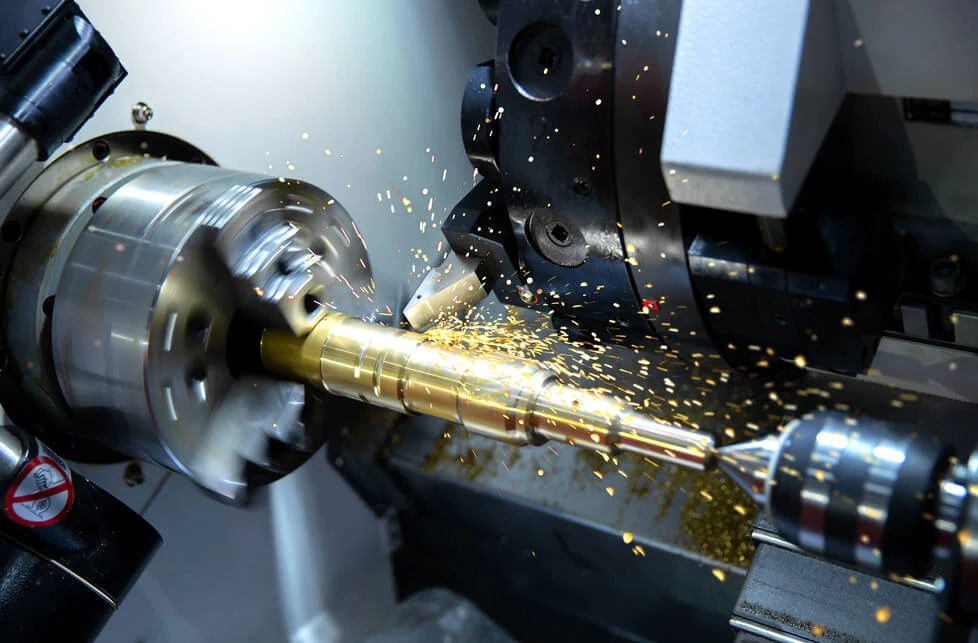 Immagine illustrativa di tornitura cnc